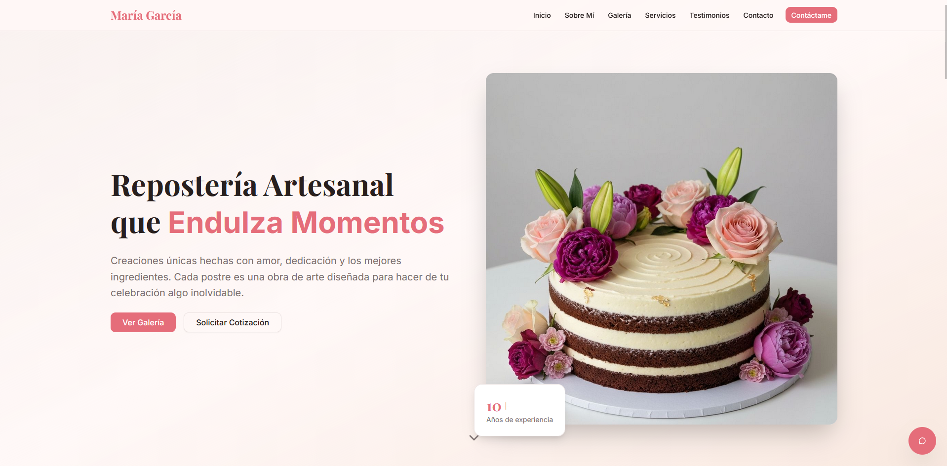 V-Card Reposteria Artesanal